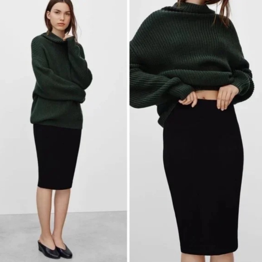 Wilfred Black Lis Pencil skirt